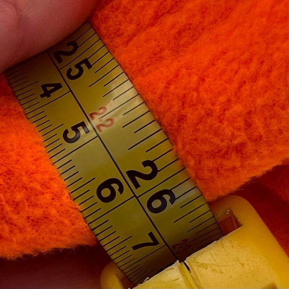 Cabela's Blaze Orange Jacket Large Men’s Ultra Soft Fleece Lightweight Hunting - Picture 8 of 8